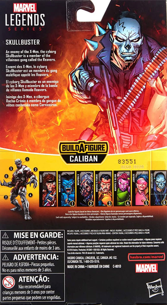 Skullbuster - Hasbro (Marvel Legends X-Men Caliban Series) action figure collectible - Main Image 2