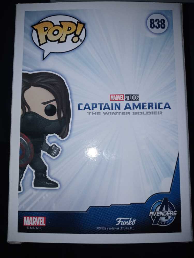 The Winter Soldier (Captain America The Winter Soldier 838) - Funko (Marvel Year of the Sheild) (Marvel Year of the Sheild) action figure collectible [Barcode 889698554794] - Main Image 2