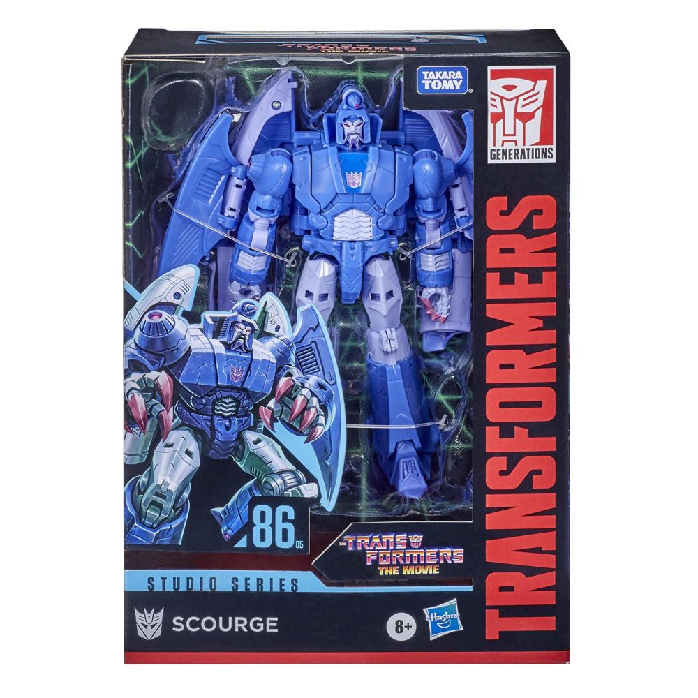 86-05 | Scourge - Hasbro (Studio Series ‘86: Transformers The Movie) action figure collectible - Main Image 3