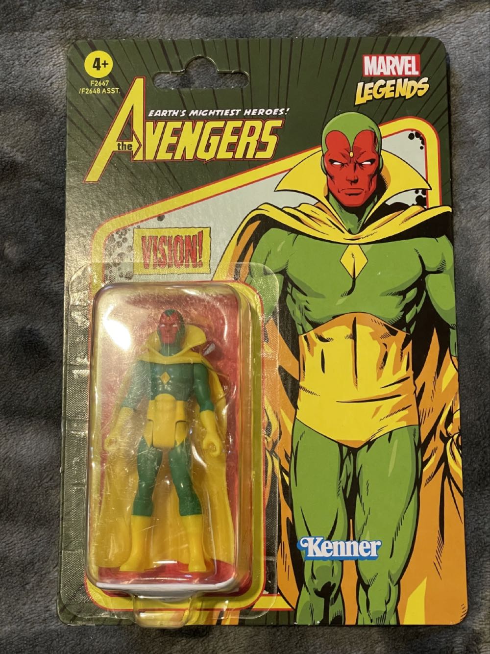 Vision - Hasbro (Marvel Comics) action figure collectible [Barcode 5010993848928] - Main Image 3