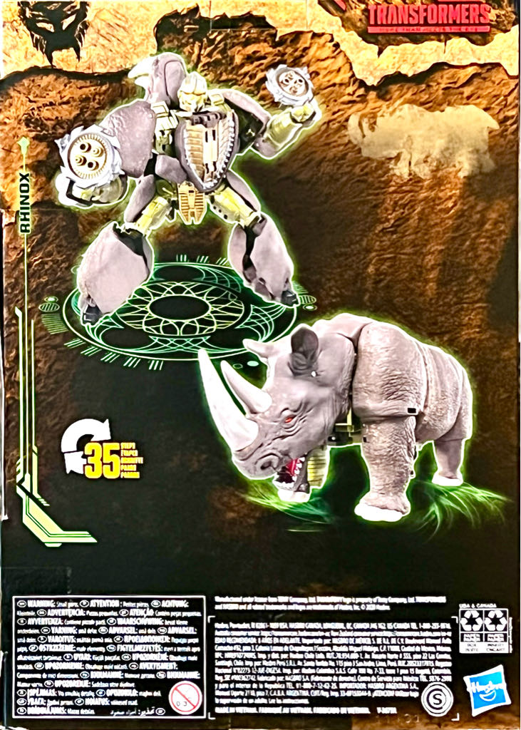 Rhinox - Hasbro / Takara Tomy (Transformers: Beast Wars) action figure collectible [Barcode 5010993792382] - Main Image 2