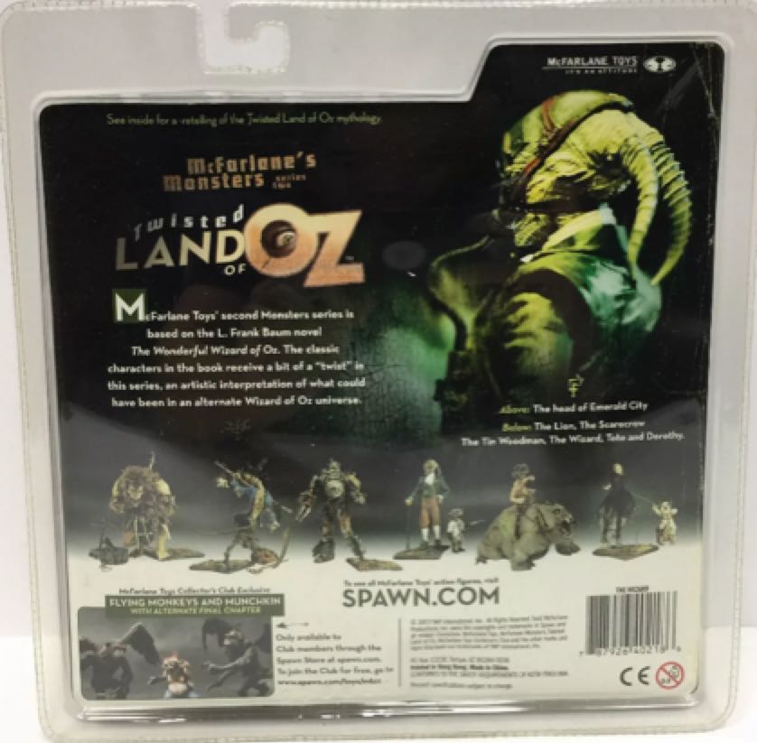 The Wizard  - McFarlane Toys (Twisted Land of Oz) action figure collectible [Barcode 787926402186] - Main Image 2