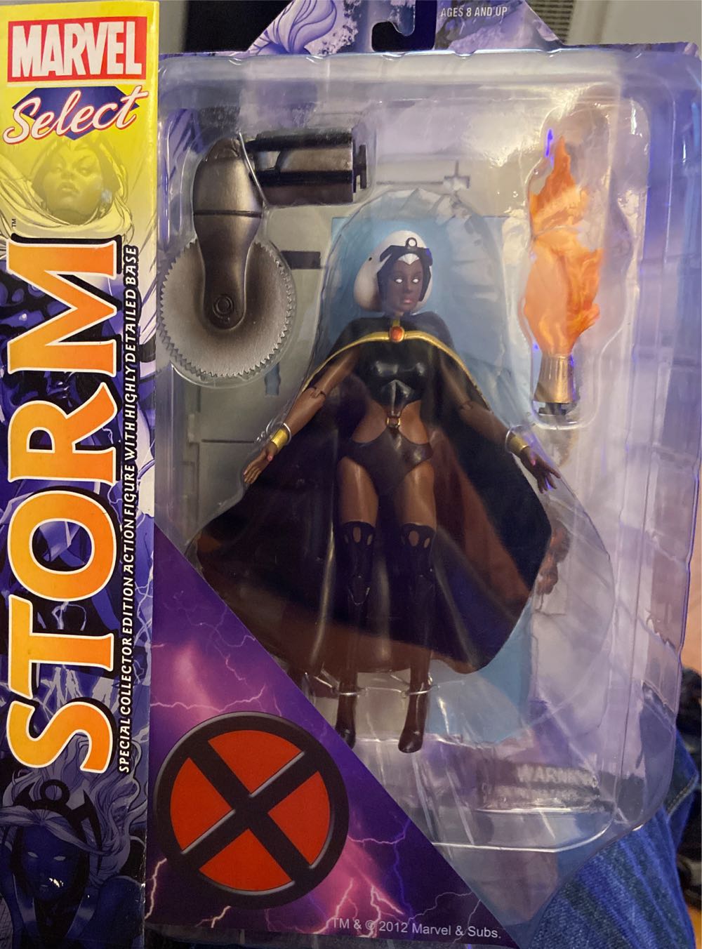 Storm - Diamond Select (Marvel Select X-Men Danger Room Series) action figure collectible [Barcode 699788723012] - Main Image 3