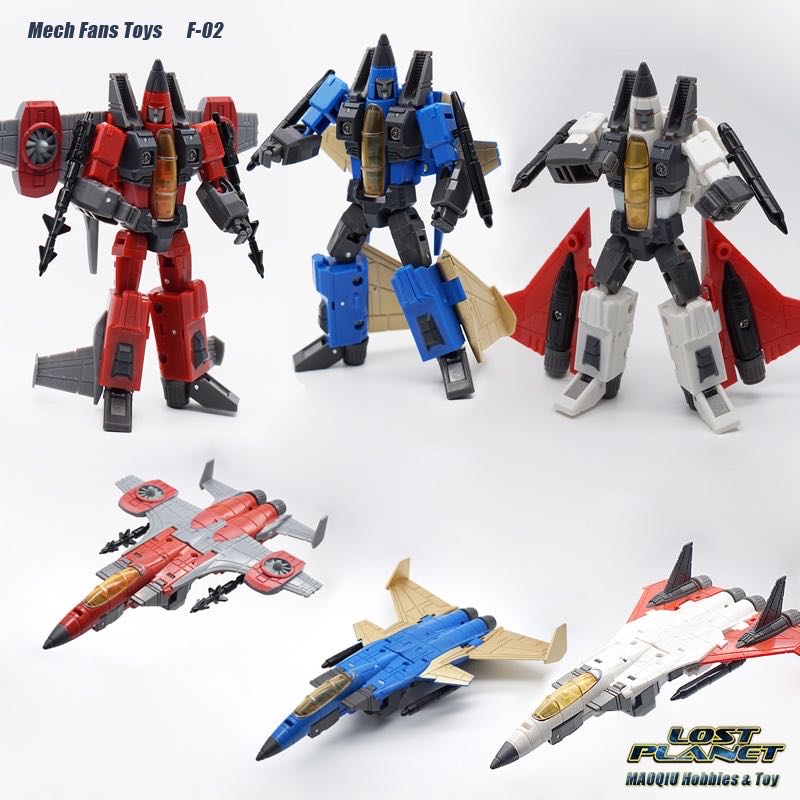 Dirge, Ramjet & Thrust - Mech Fans Toys (Legends Class) action figure collectible - Main Image 2