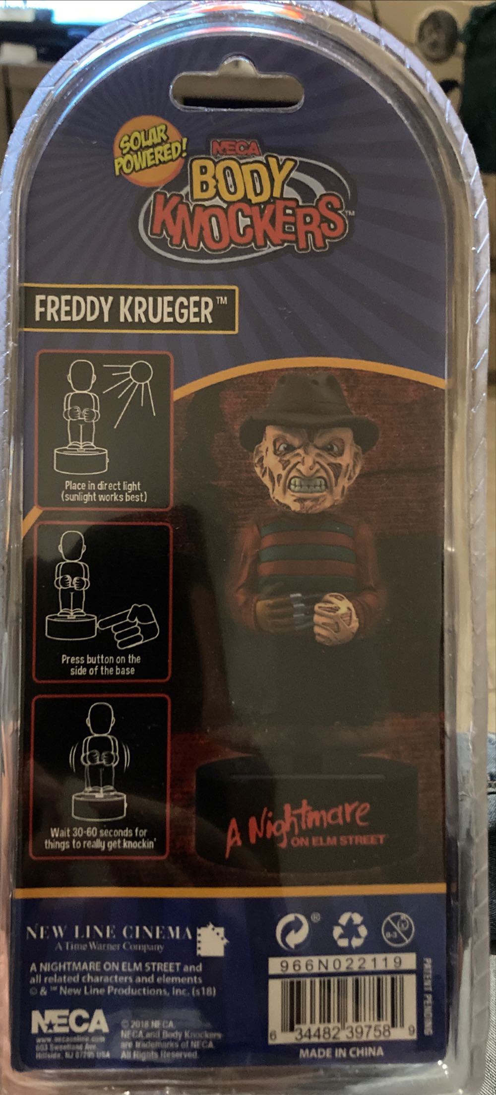 Freddy Krueger Body Knocker - Neca (A Nightmare On Elm Street) action figure collectible [Barcode 634482397589] - Main Image 3