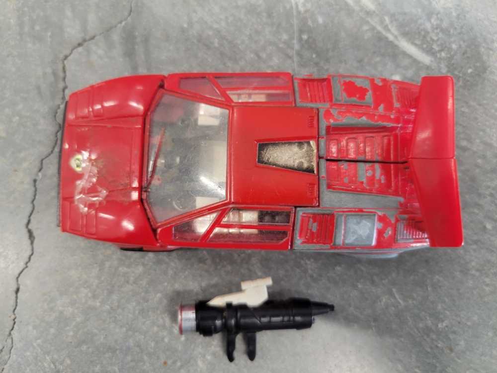 Sideswipe 3rd 1984 Cars Vehicle Mode - Hasbro (1984) action figure collectible - Main Image 3