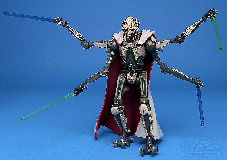 General Grievous (Secret Lightsaber Attack) - Hasbro (Star Wars - Revenge Of The Sith) action figure collectible [Barcode 653569018841] - Main Image 3