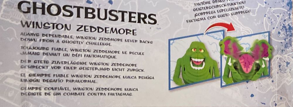 Winston Zeddemore w/ Slimer - Hasbro (Ghostbusters) action figure collectible [Barcode 5010993717071] - Main Image 3