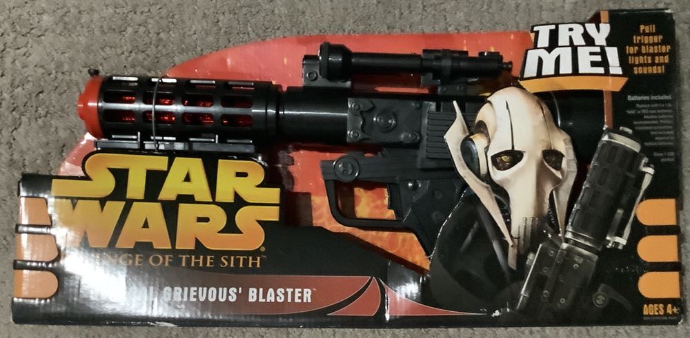 Star Wars General Grievous Blaster  action figure collectible [Barcode 653569014119] - Main Image 2