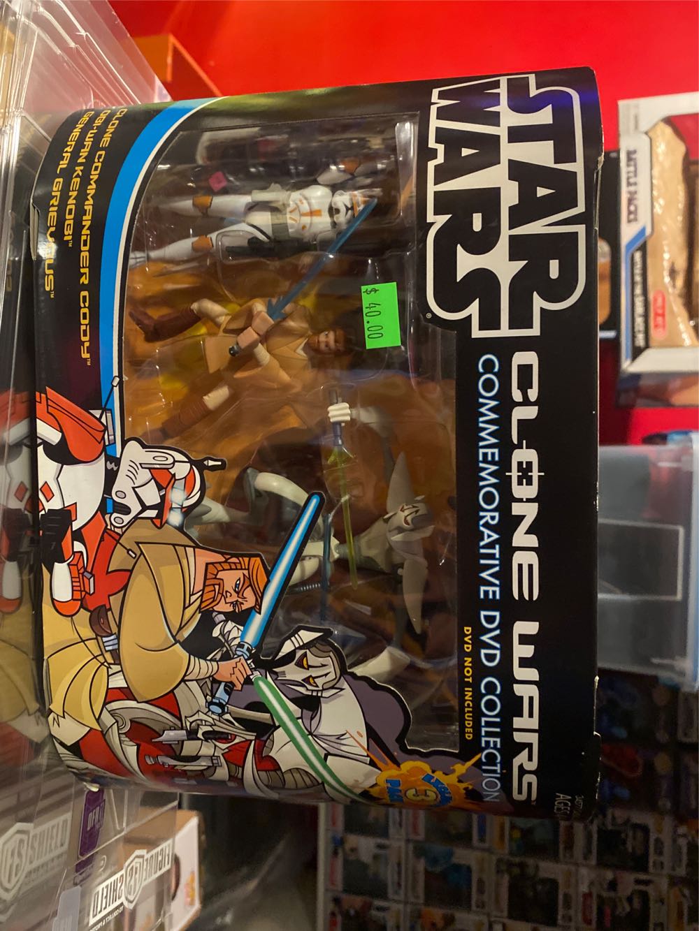 Clone Wars Commemorative DVD Collection (Vol 2 Pk 2)  (Cartoon Network) action figure collectible [Barcode 653569125587] - Main Image 2