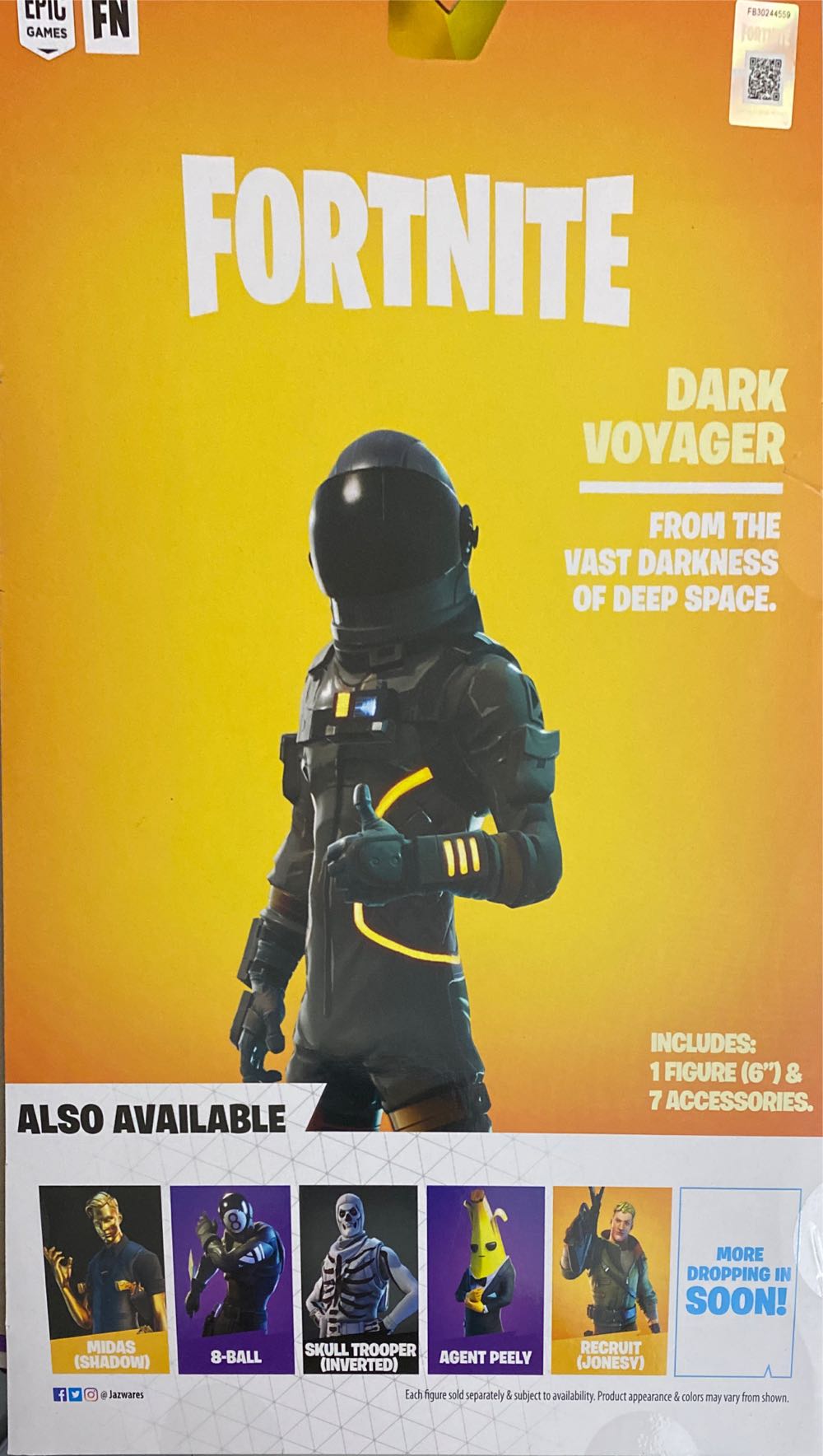 dark Voyager  (Fortnite Legendary Series) action figure collectible [Barcode 191726390053] - Main Image 2