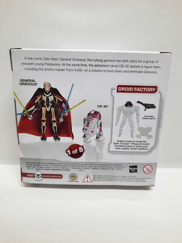 CB-3D - Hasbro (Star Wars - Legacy Collection) action figure collectible [Barcode 653569394358] - Main Image 2