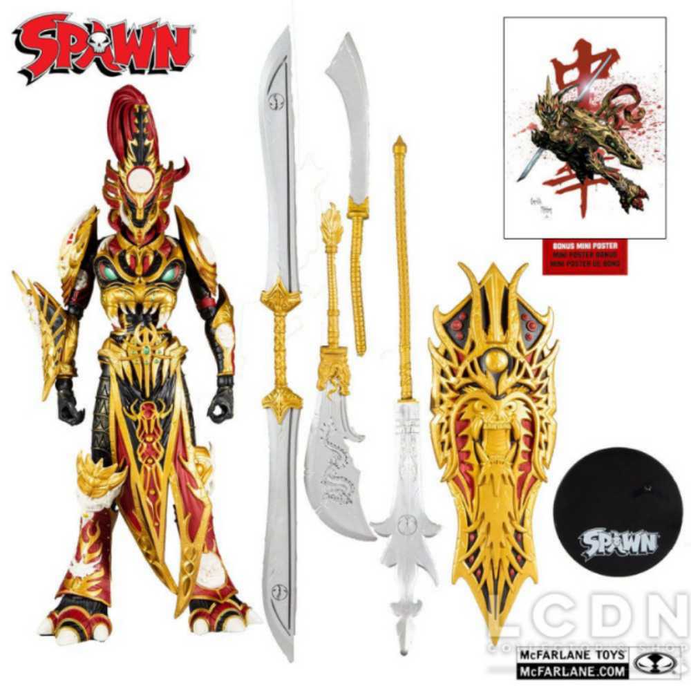 Spawn: Mandarin Spawn (Deluxe) - McFarlane Toys (Spawn Deluxe Series) action figure collectible [Barcode 787926900477] - Main Image 4