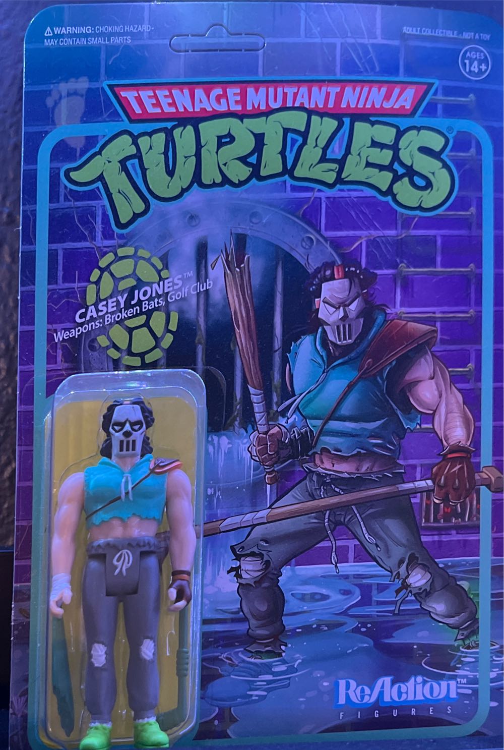Casey Jones - Super7 (Teenage Mutant Ninja Turtles) action figure collectible [Barcode 840049807266] - Main Image 2