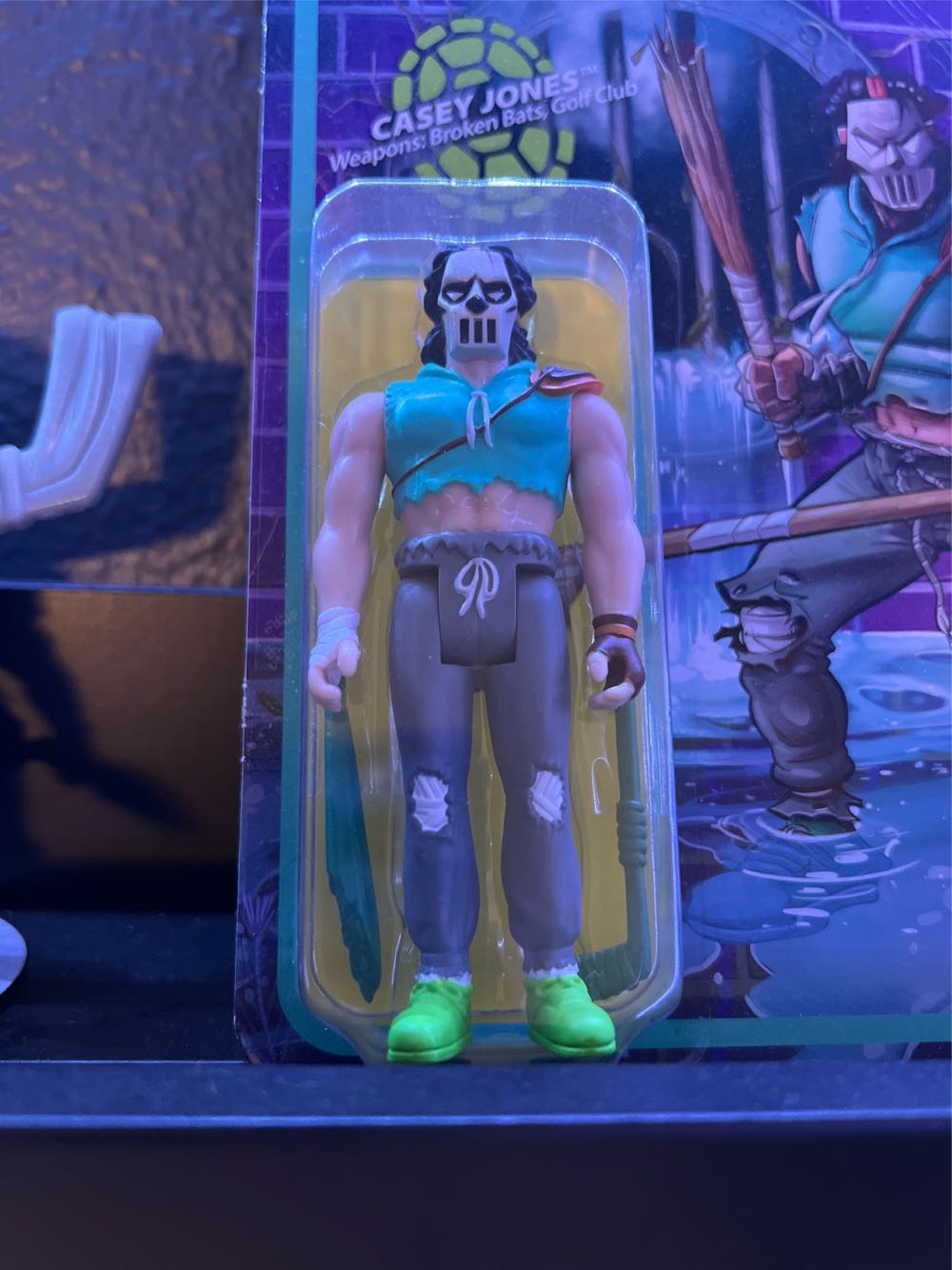 Casey Jones - Super7 (Teenage Mutant Ninja Turtles) action figure collectible [Barcode 840049807266] - Main Image 3