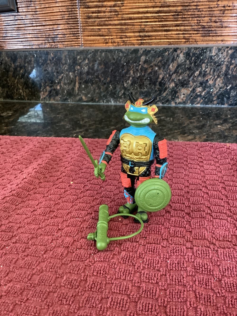 TMNT Super 7 Reaction Sewer Samurai Leo - Super 7 / ReAction Figures (TMNT: ReAction Figures) action figure collectible [Barcode 840049807259] - Main Image 3
