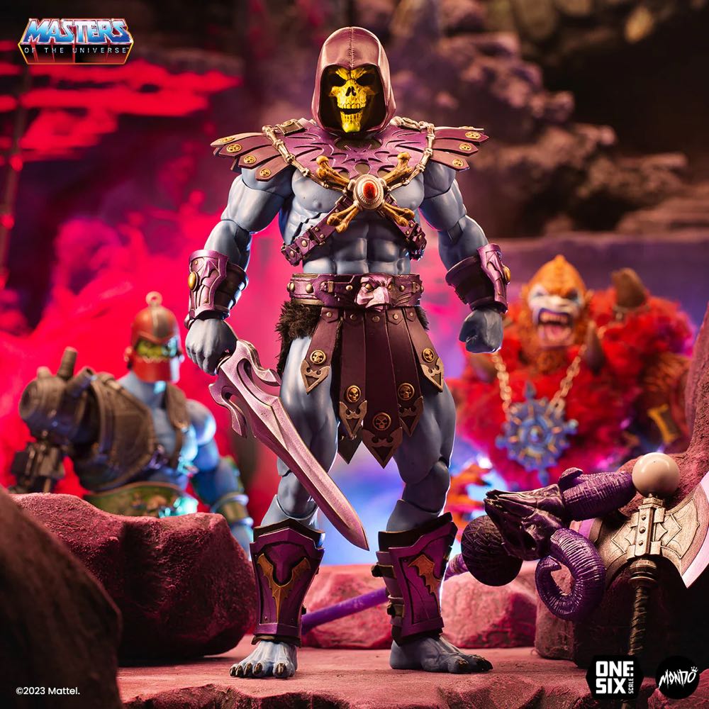 Mondo Masters Of The Universe 1/6 Skeletor Exclusive - Mondoshop (MOTU) action figure collectible - Main Image 2