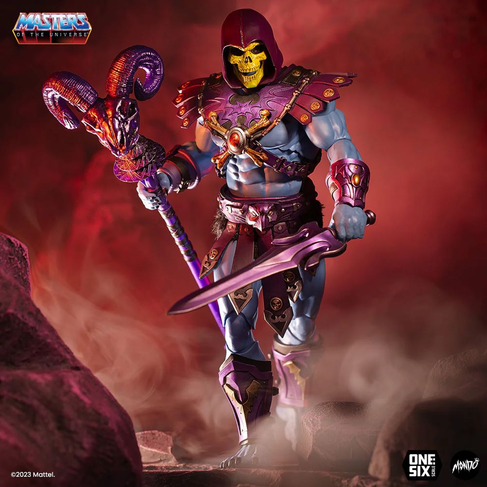 Mondo Masters Of The Universe 1/6 Skeletor Exclusive - Mondoshop (MOTU) action figure collectible - Main Image 3