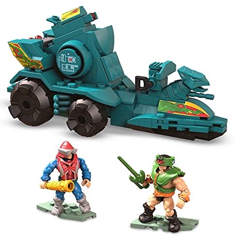 Battle Ram W/ Mek-a-Neck & Tri-Klops - Mega Construx (Mega Construx MOTU) action figure collectible [Barcode 887961950755] - Main Image 1