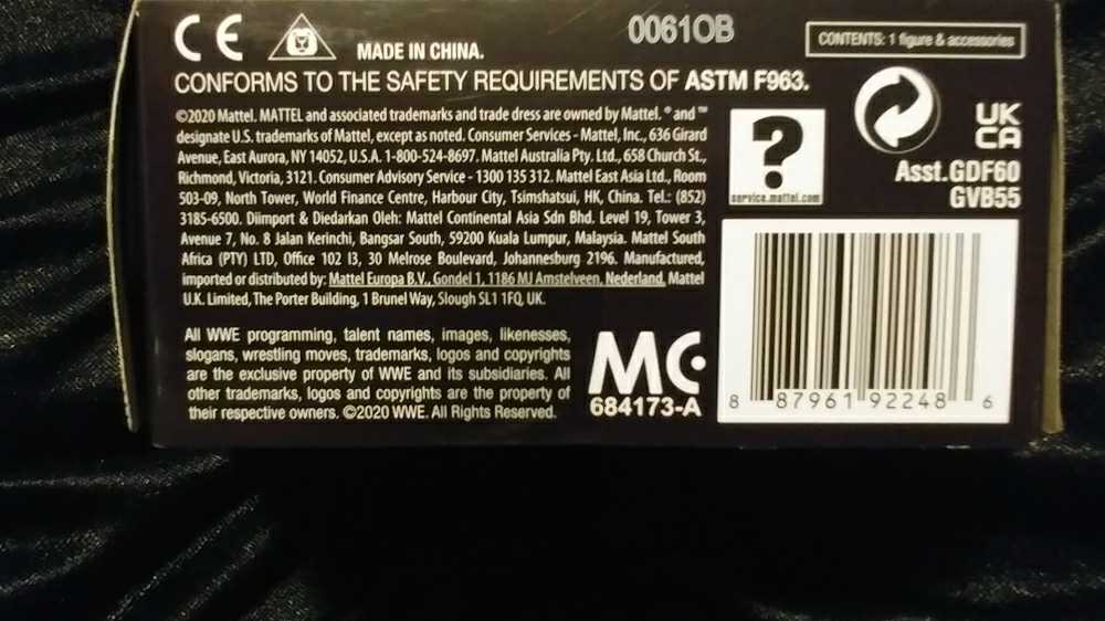 ELITE - JEFF HARDY -s84 - Mattel (WWE Mattel Elite Series 84) action figure collectible [Barcode 887961922486] - Main Image 3