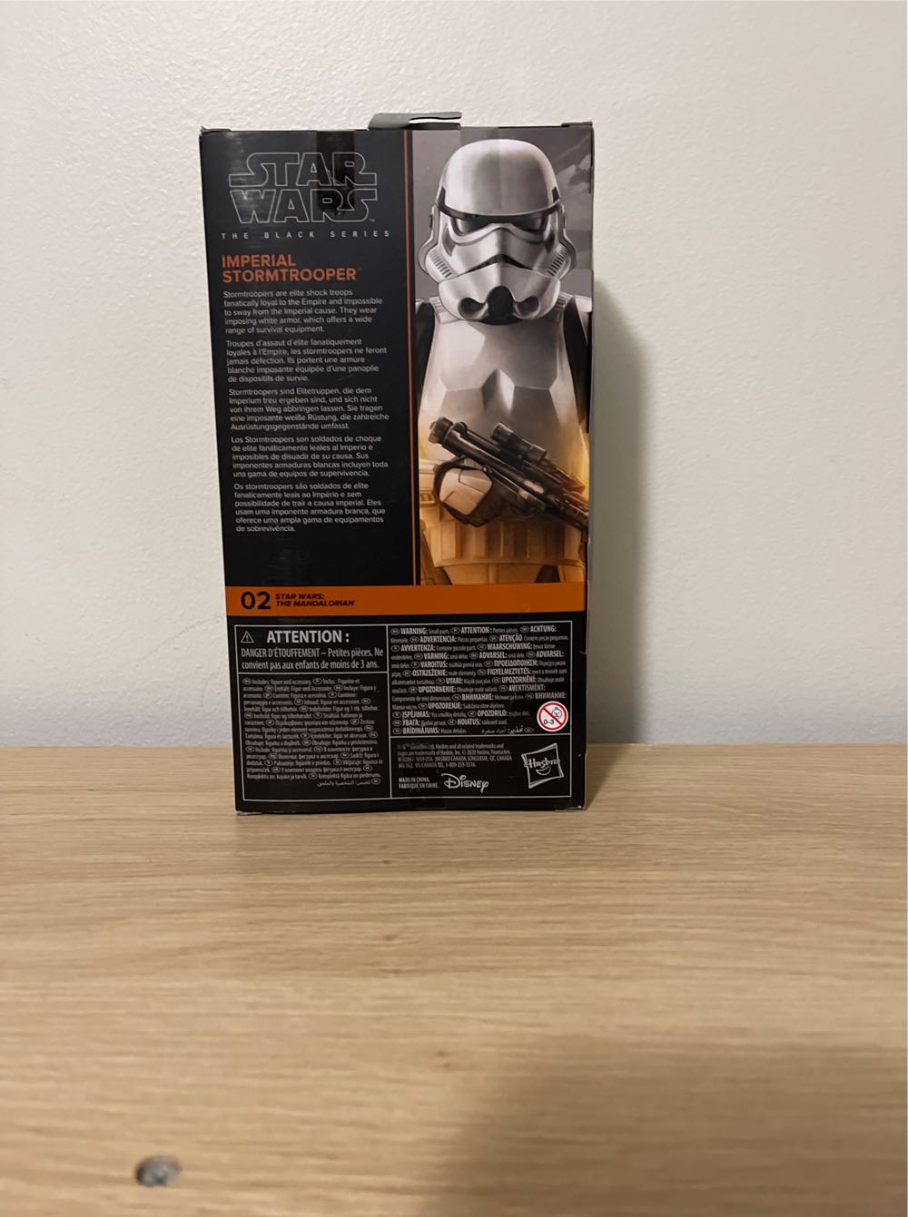 The Mandalorian #02 Imperial Stormtrooper - Black Series (Hasbro) (The Black Series (6”)) action figure collectible [Barcode 5010993749171] - Main Image 2