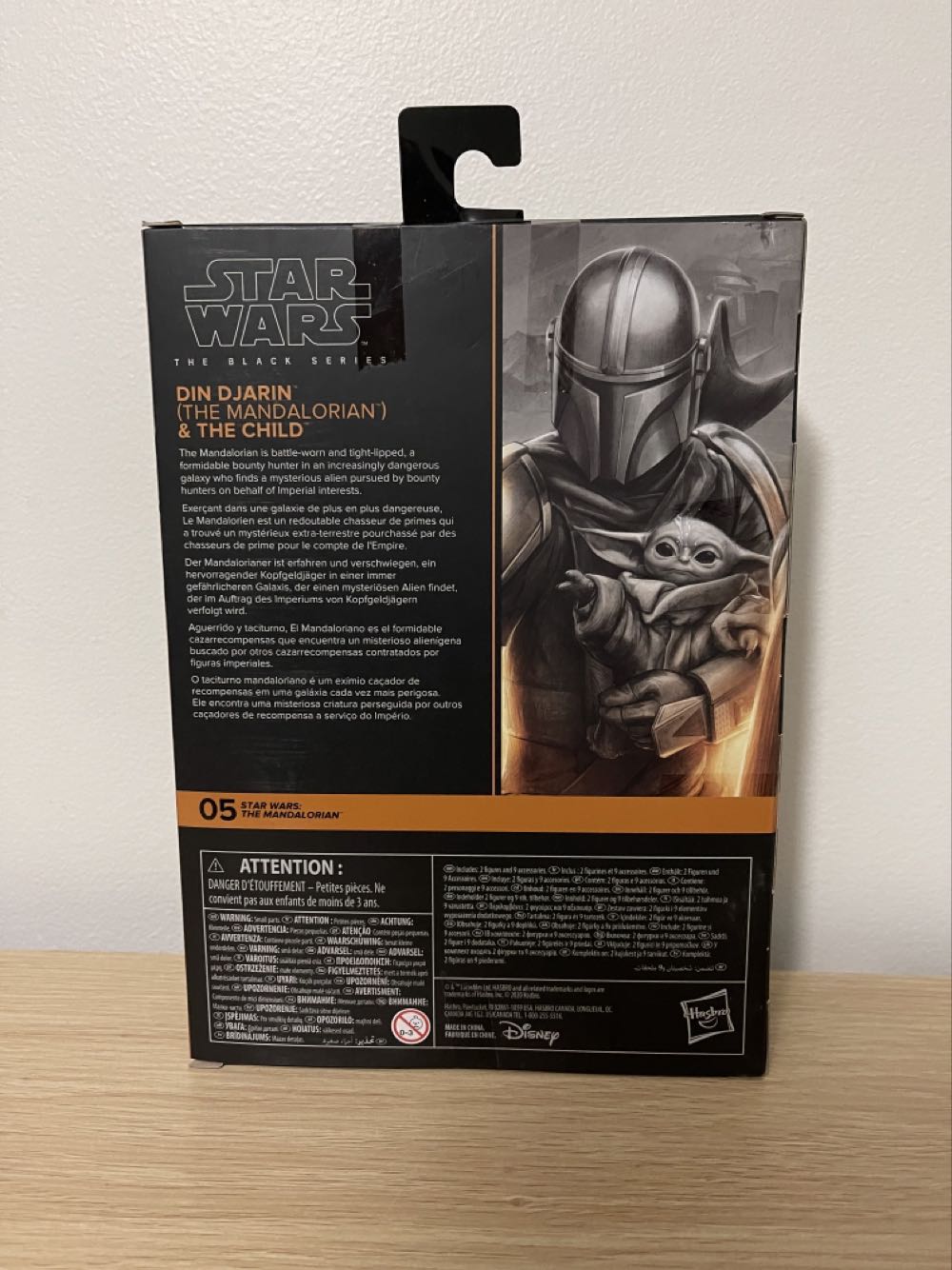Mandalorian Din Djarin & The Child - Hasbro (Star Wars : The Mandalorian) action figure collectible [Barcode 5010993789924] - Main Image 2