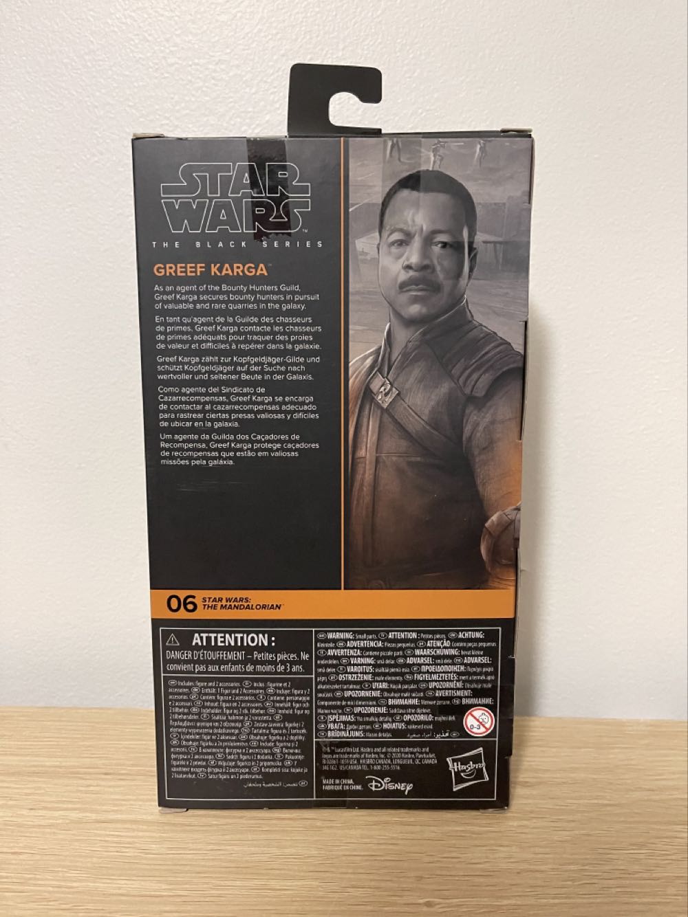 Greef Karga - Hasbro (Star Wars) action figure collectible [Barcode 5010993789979] - Main Image 2