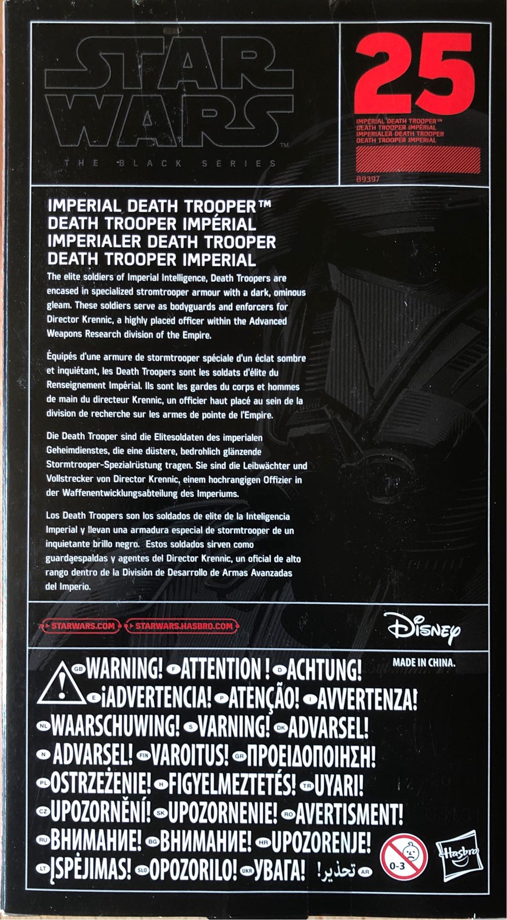 Black Series. Red Line. #46 Luke Skywalker (Jedi Master) - Hasbro (Rogue One : A Star Wars Story) action figure collectible [Barcode 5010994916589] - Main Image 2