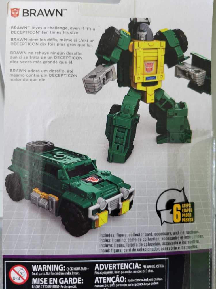 Brawn  - Hasbro (Titans Return) action figure collectible [Barcode 07056604] - Main Image 4