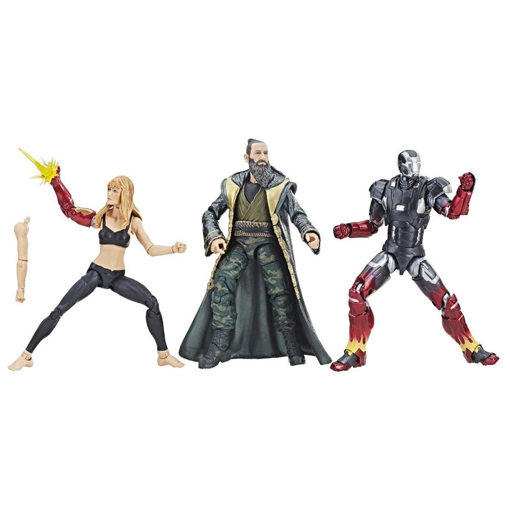 Marvel Studios The First Ten Years-Iron Man 3  MCU - Pepper Potts, Iron Man Mark XXII, The Mandarin - Hasbro (MCU:  Iron Man 3) action figure collectible [Barcode 630509707720] - Main Image 3