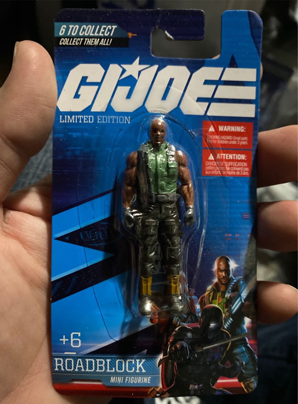 Roadblock - Hasbro (G. I. JOE) action figure collectible [Barcode 639277049636] - Main Image 2
