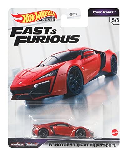 Hot Wheels-Fast & Furious-5/5 W Motors Lykan Hypersport  action figure collectible [Barcode 887961907100] - Main Image 1