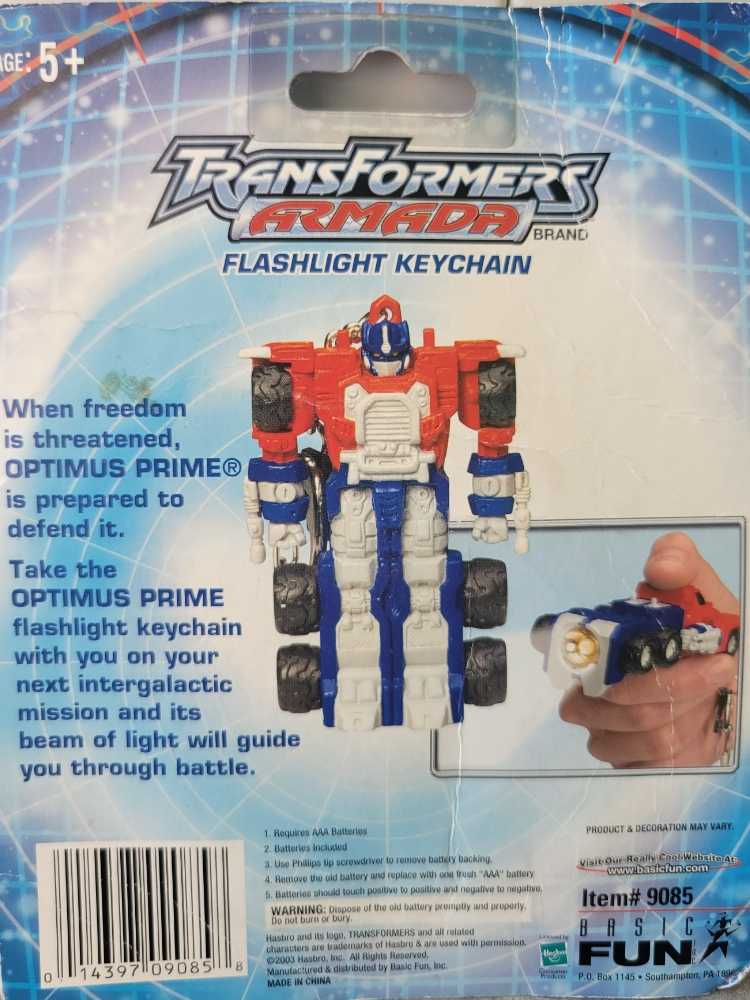 Optimus Prime Flashlight  - Basic Fun (Armada) action figure collectible [Barcode 014397090858] - Main Image 3