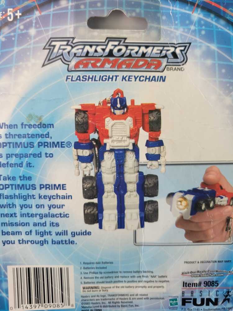 Optimus Prime Flashlight  - Basic Fun (Armada) action figure collectible [Barcode 014397090858] - Main Image 4