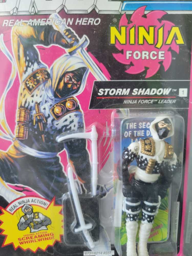 Storm Shadow [v3] - Hasbro (G.I. Joe: A Real American Hero: Ninja Force) action figure collectible [Barcode 038976067314] - Main Image 2