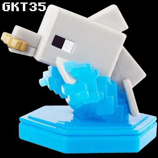 GKT35: Seeking Dolphin - Mattel, Inc (Minecraft Earth) action figure collectible [Barcode 887961831641] - Main Image 3