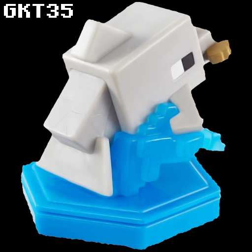 GKT35: Seeking Dolphin - Mattel, Inc (Minecraft Earth) action figure collectible [Barcode 887961831641] - Main Image 4