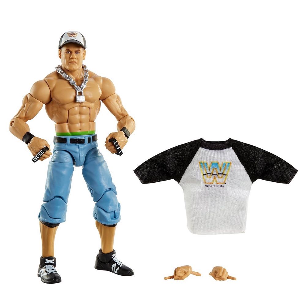 John Cena WWE Elite Series Top Pick - Mattel Wwe (WWE Elite Series Top Picks 2021) action figure collectible [Barcode 887961921922] - Main Image 3