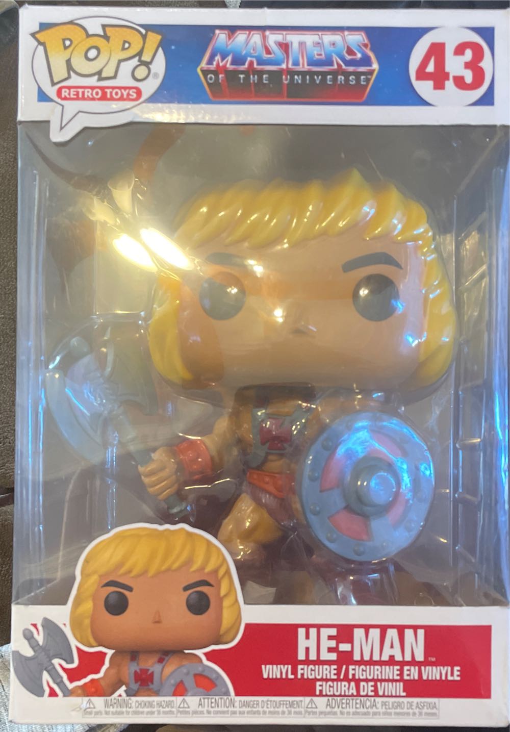 #43 - Masters Of The Universe He-man 10” - Funko (Funko Pops) action figure collectible [Barcode 889698514316] - Main Image 2