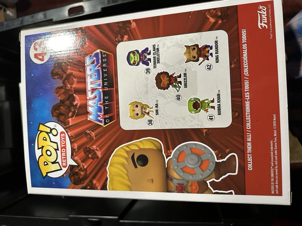 #43 - Masters Of The Universe He-man 10” - Funko (Funko Pops) action figure collectible [Barcode 889698514316] - Main Image 3