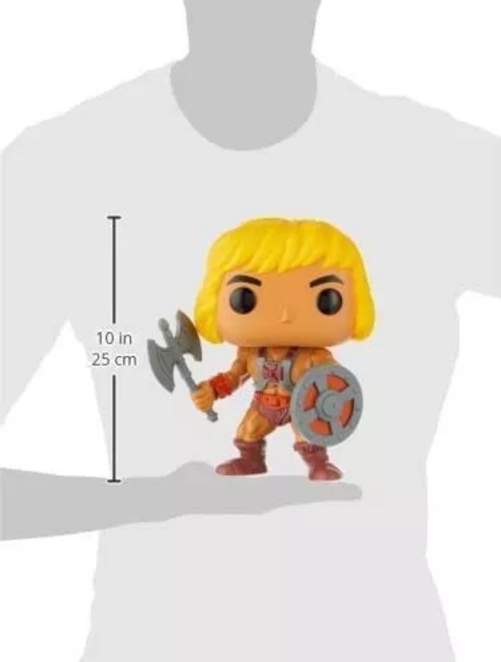 #43 - Masters Of The Universe He-man 10” - Funko (Funko Pops) action figure collectible [Barcode 889698514316] - Main Image 4