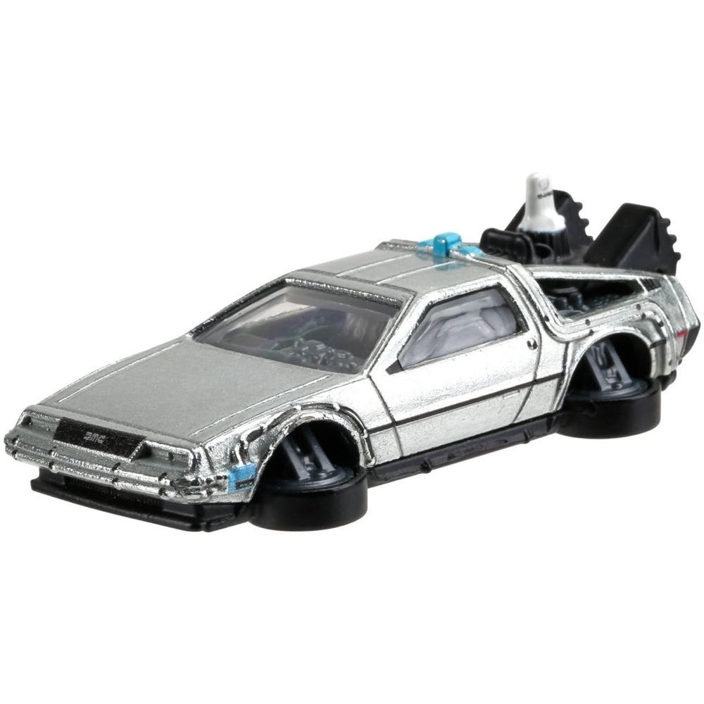 Back To The Future Time Machine - Hover Mode - Hot Wheels (Mattel) (HW Screentime) action figure collectible [Barcode 027084120134] - Main Image 3
