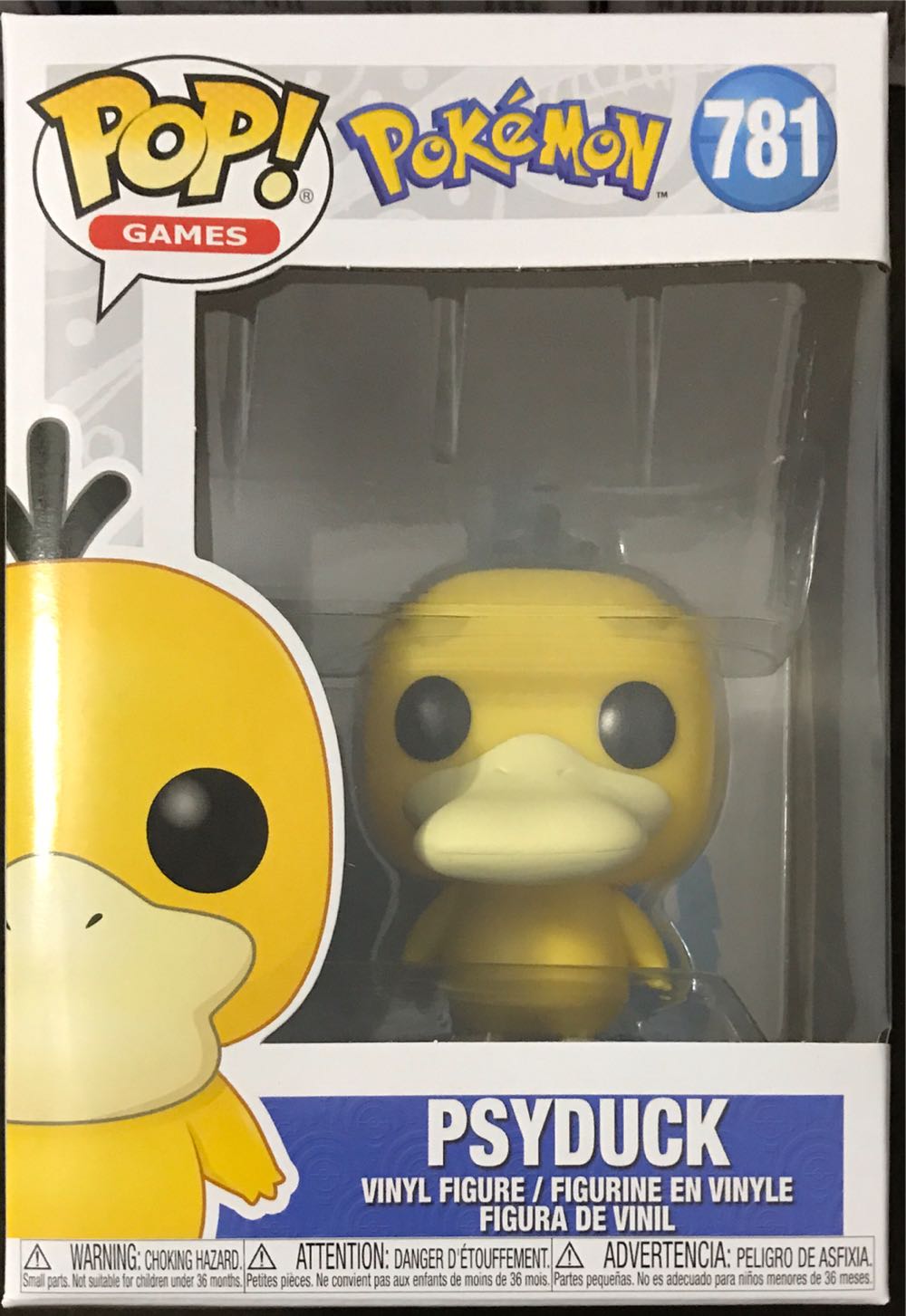 Pokemon Psyduck # 781  (Pokémon) action figure collectible [Barcode 889698552301] - Main Image 2