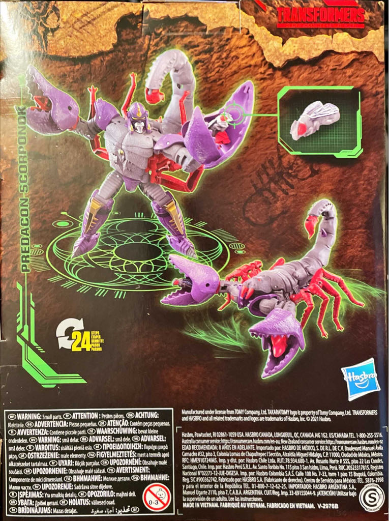 Scorponok w/ Upgrade Kit - Hasbro / Takara Tomy (Transformers: Beast Wars) action figure collectible [Barcode 5010993782345] - Main Image 2