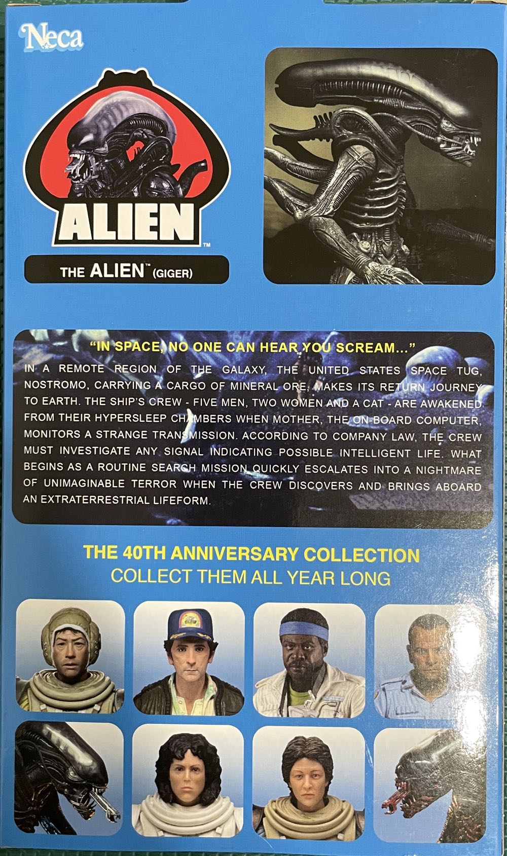 NECA: Alien - 40th Anniversary (Alien/Giger) - Neca (Alien 40th Anniversary) action figure collectible [Barcode 634482517109] - Main Image 2