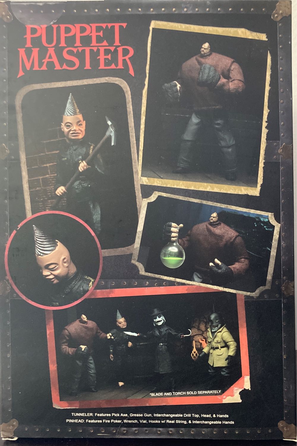 Neca - Pinhead & Tunneler - Neca/Reel Toys (Puppet Master) action figure collectible [Barcode 634482454947] - Main Image 3