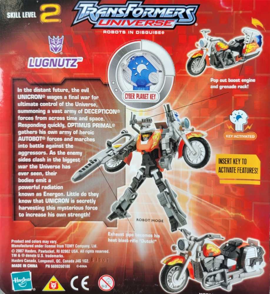 Lugnutz - Hasbro (Universe) action figure collectible [Barcode 653569276777] - Main Image 3