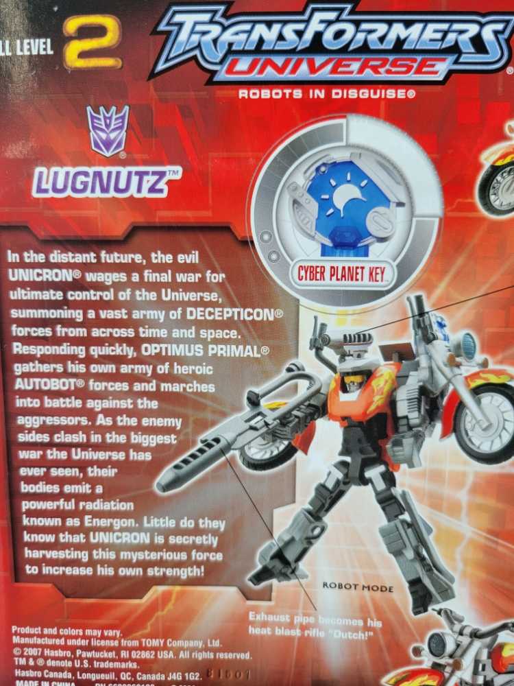 Lugnutz - Hasbro (Universe) action figure collectible [Barcode 653569276777] - Main Image 4
