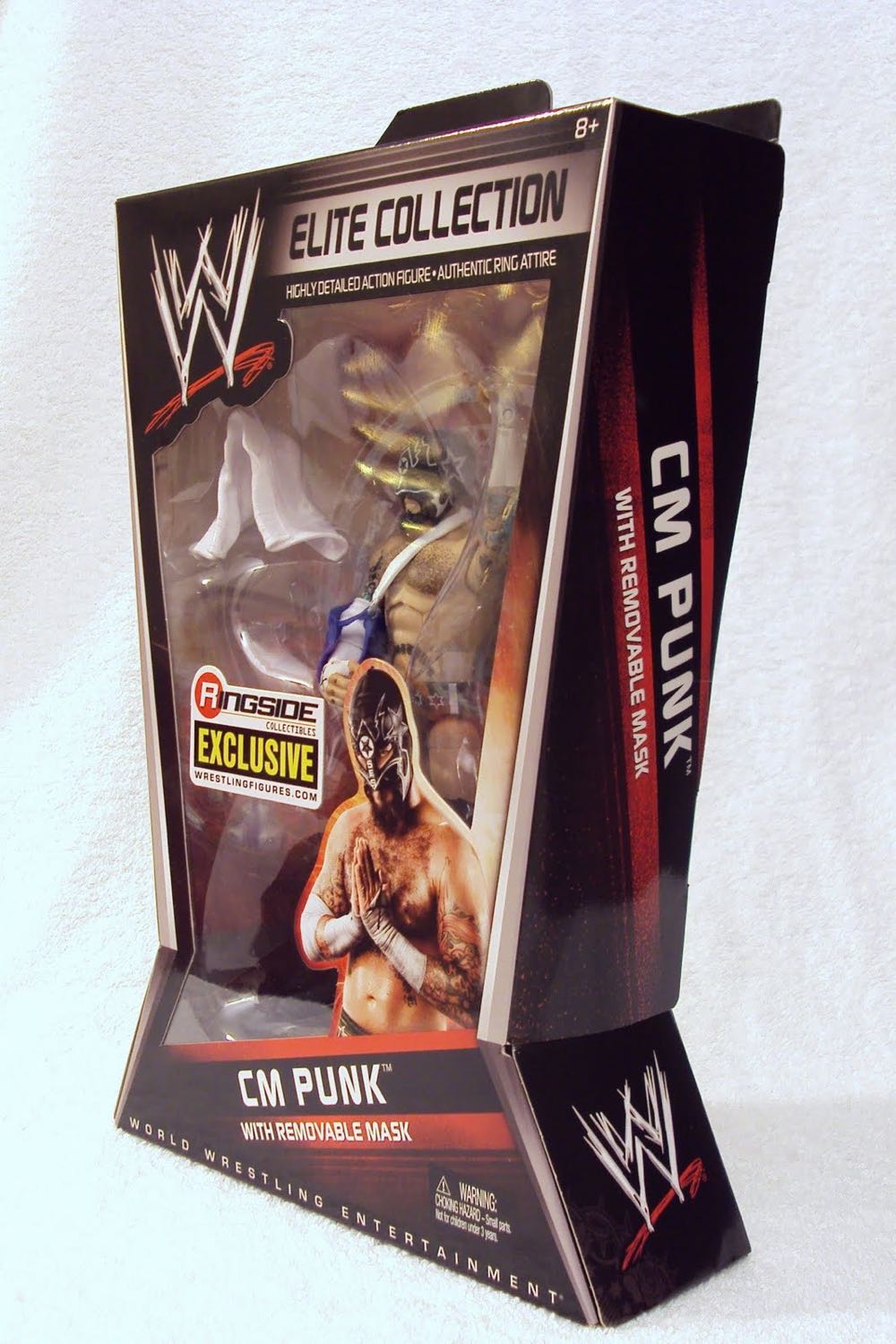 CM Punk (SES) “Loose” Complete - Mattel (WWE Elite Collection) action figure collectible [Barcode 027084971835] - Main Image 2