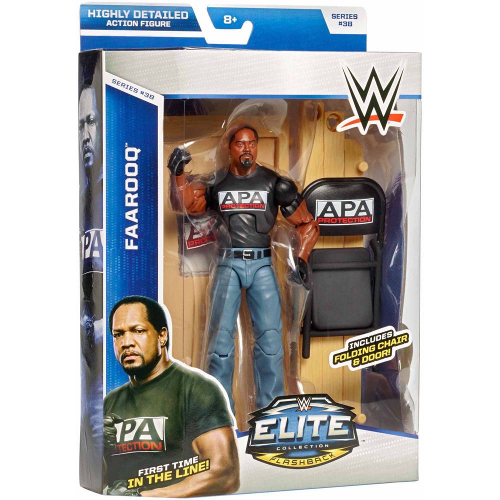 Faarooq - Mattel (WWE Elite Collection) action figure collectible [Barcode 887961088014] - Main Image 2